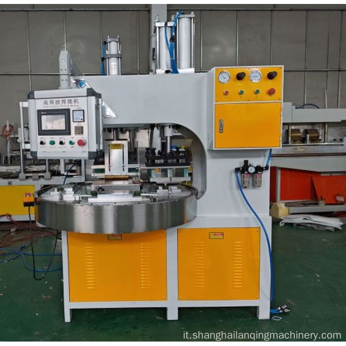 Macchina per saldatura per tubi medici HF Rotary